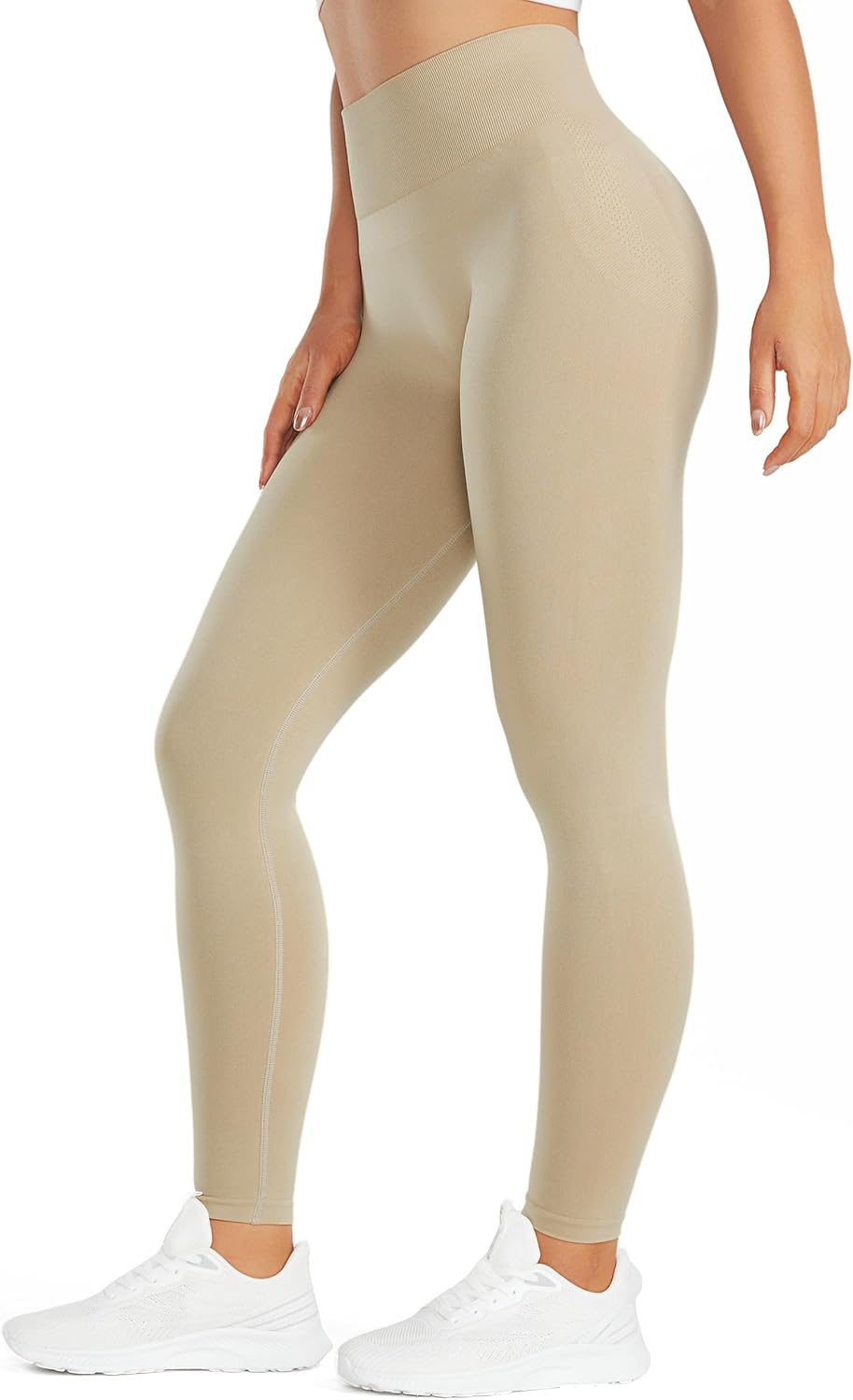 Thumbnail 1 de JOYSPELS seamless gym leggings with high waist tummy control & scrunch bum seams