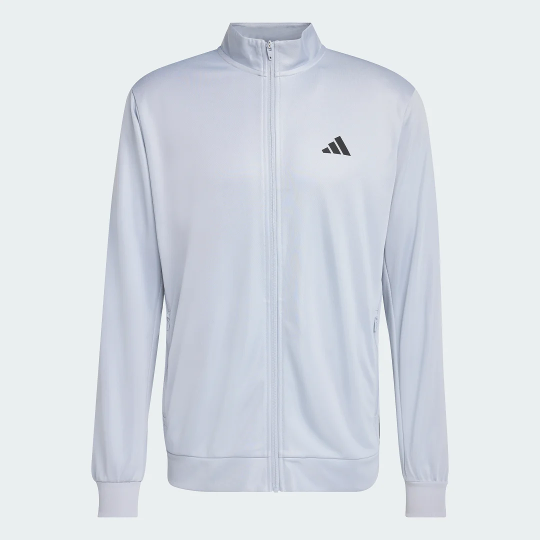 Detalle de Chaqueta deportiva de entrenamiento Essentials All-Set 3 Stripes de Adidas