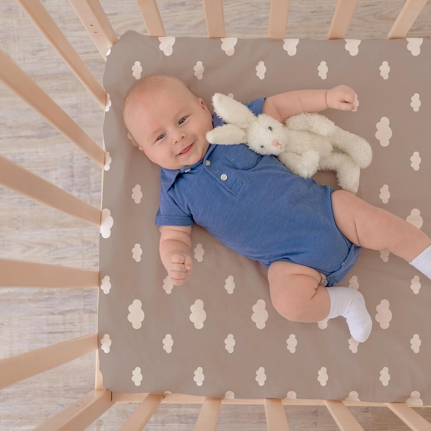 Detalle 1 de GLLQUEN BABY Cot sheets, 120 x 60cm
