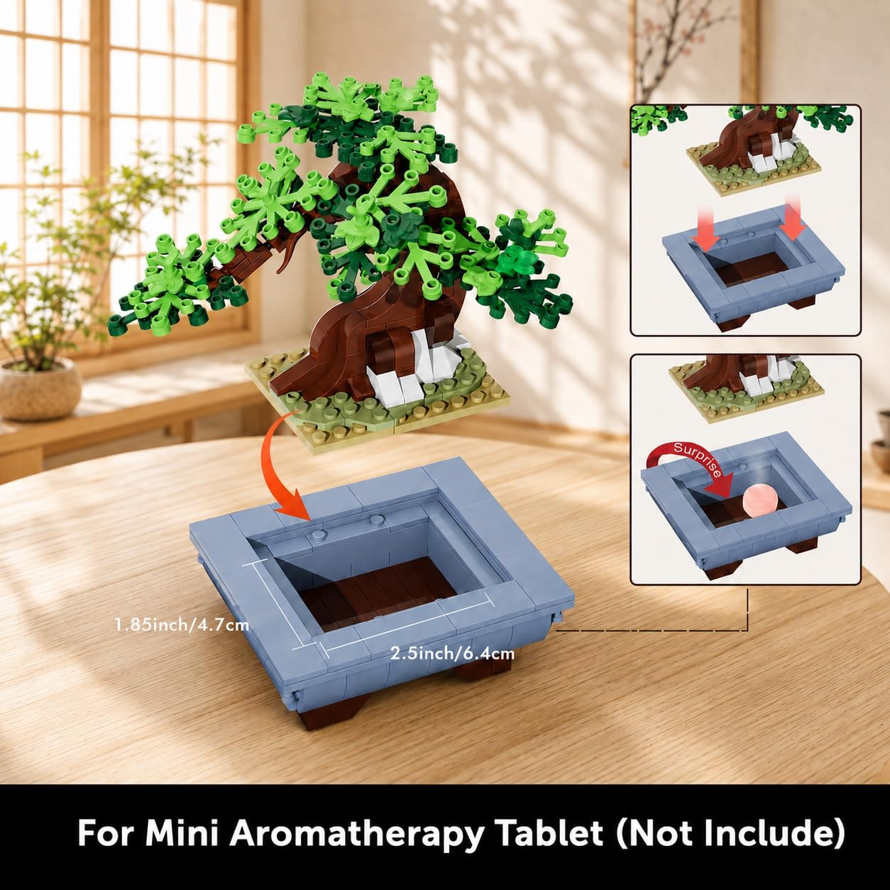 Thumbnail 6 de CUBIMANA Cherry Blossoms Bonsai Set