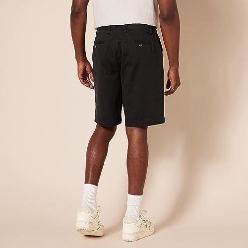 Thumbnail 1 de Amazon Essentials Men's Classic Fit 9" Chino Shorts with Pockets (Black, 44W)