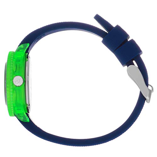Detalle de Ice-Watch ICE cartoon Dino – Blaue Jungenuhr mit Silikonarmband, Extra Small (018931)