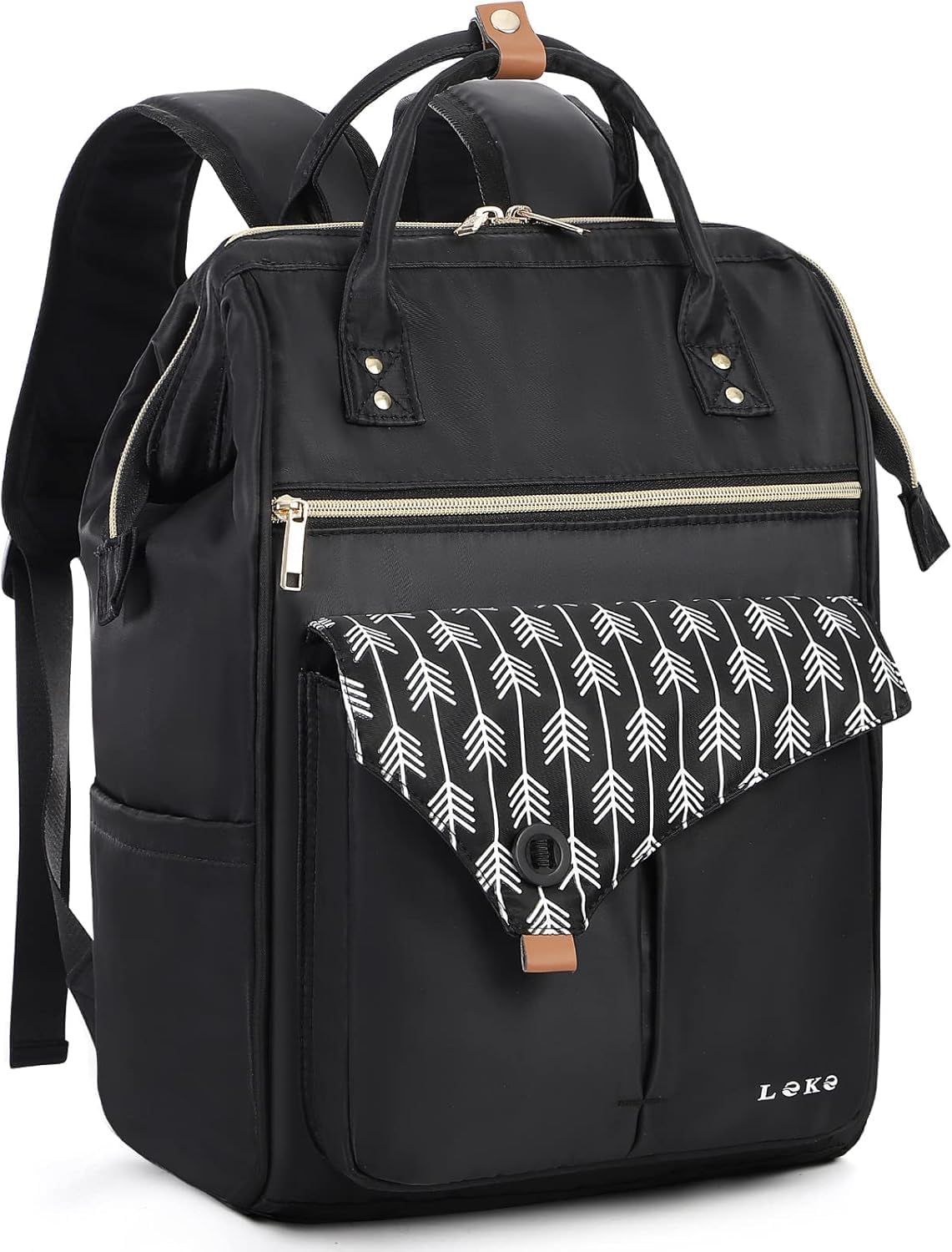 Thumbnail 6 de Lekesky Damen Rucksack 15,6 Zoll