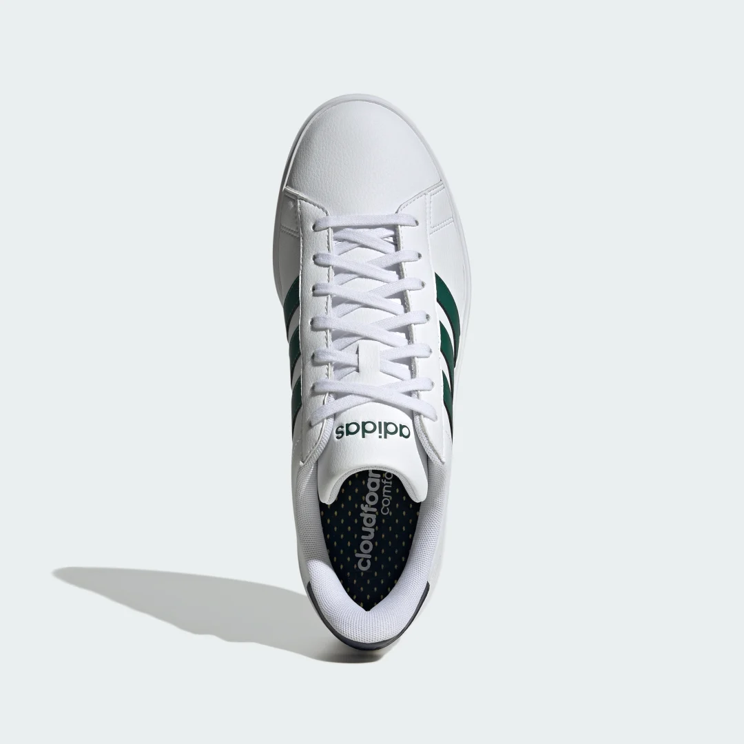 Thumbnail 1 de Zapatilla Adidas Grand Court Cloudfoam Comfort: confort diario en blanco