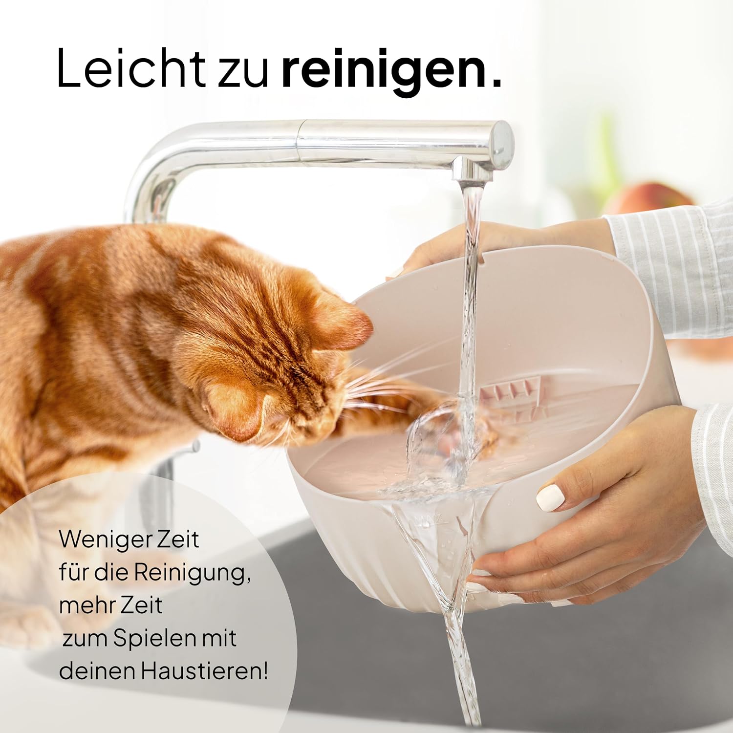 Thumbnail 5 de PRETTYPAW Aquaflow 3L Katzenbrunnen 🐾