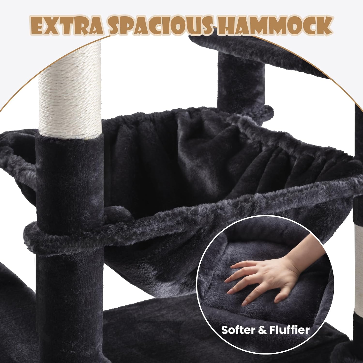 Detalle 2 de SHA CERLIN Cat Tree, 81-Inch