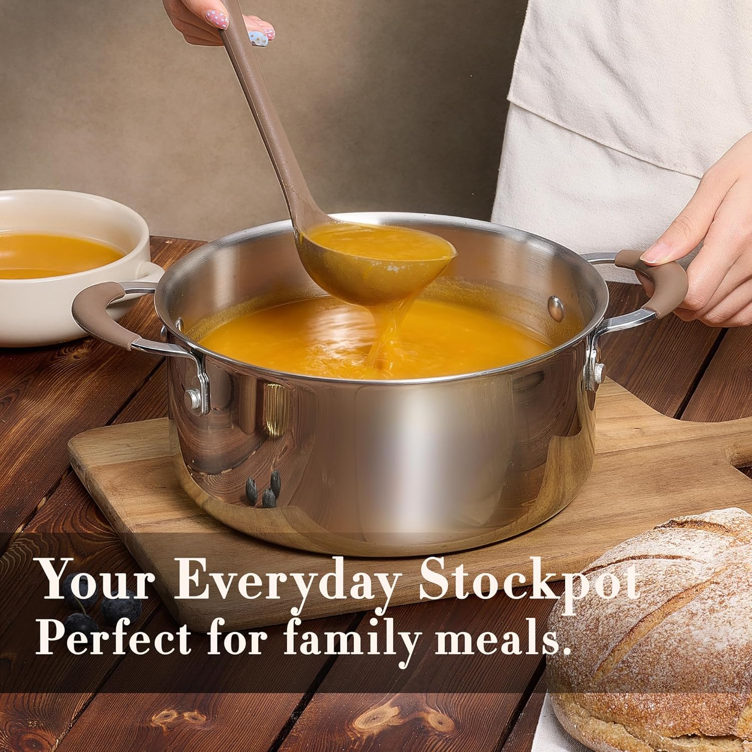Thumbnail 5 de CAROTE 19pc Stainless Steel Cookware Set