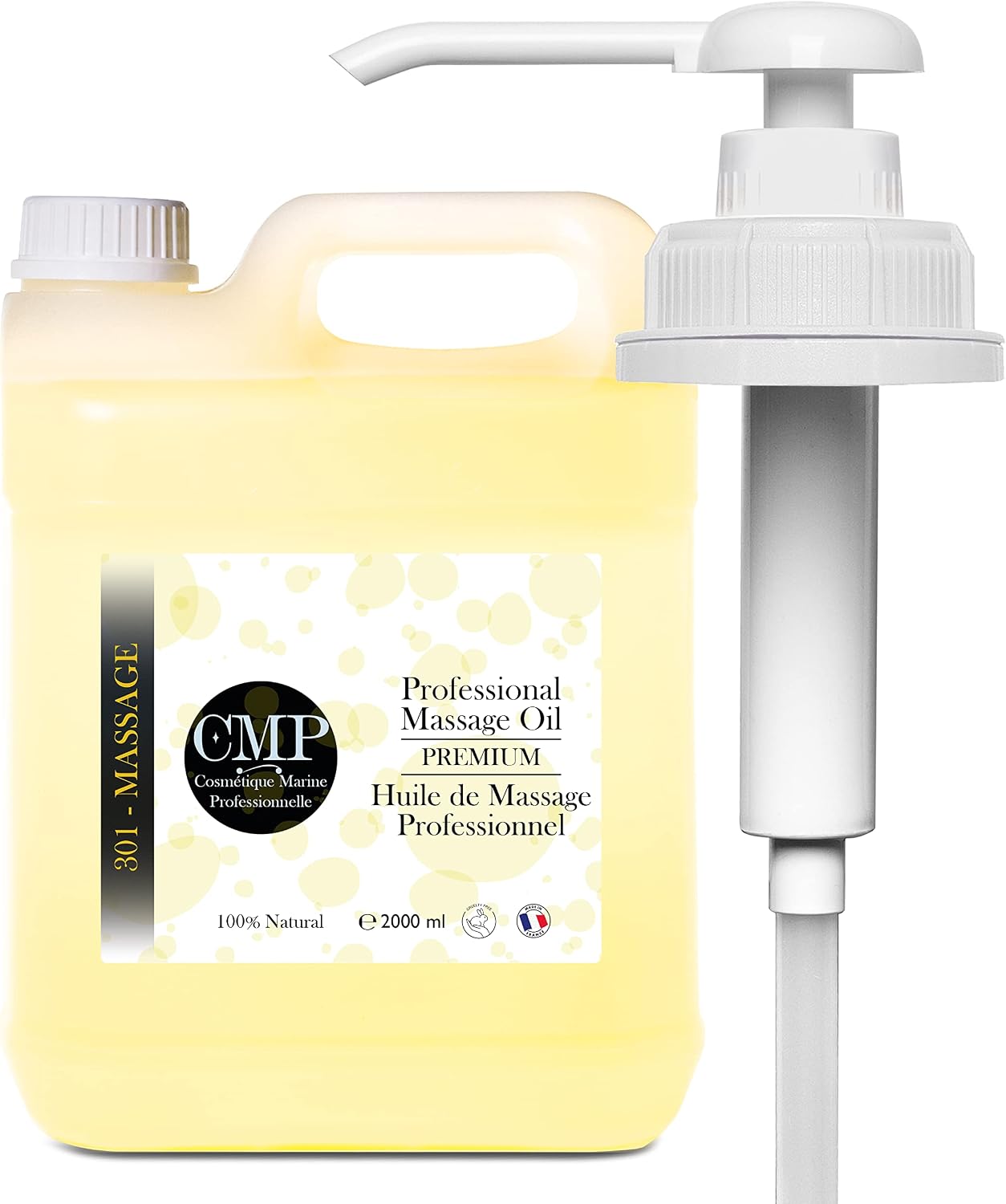 Detalle de Olio da Massaggio Professionale 2 L per corpo e SPA