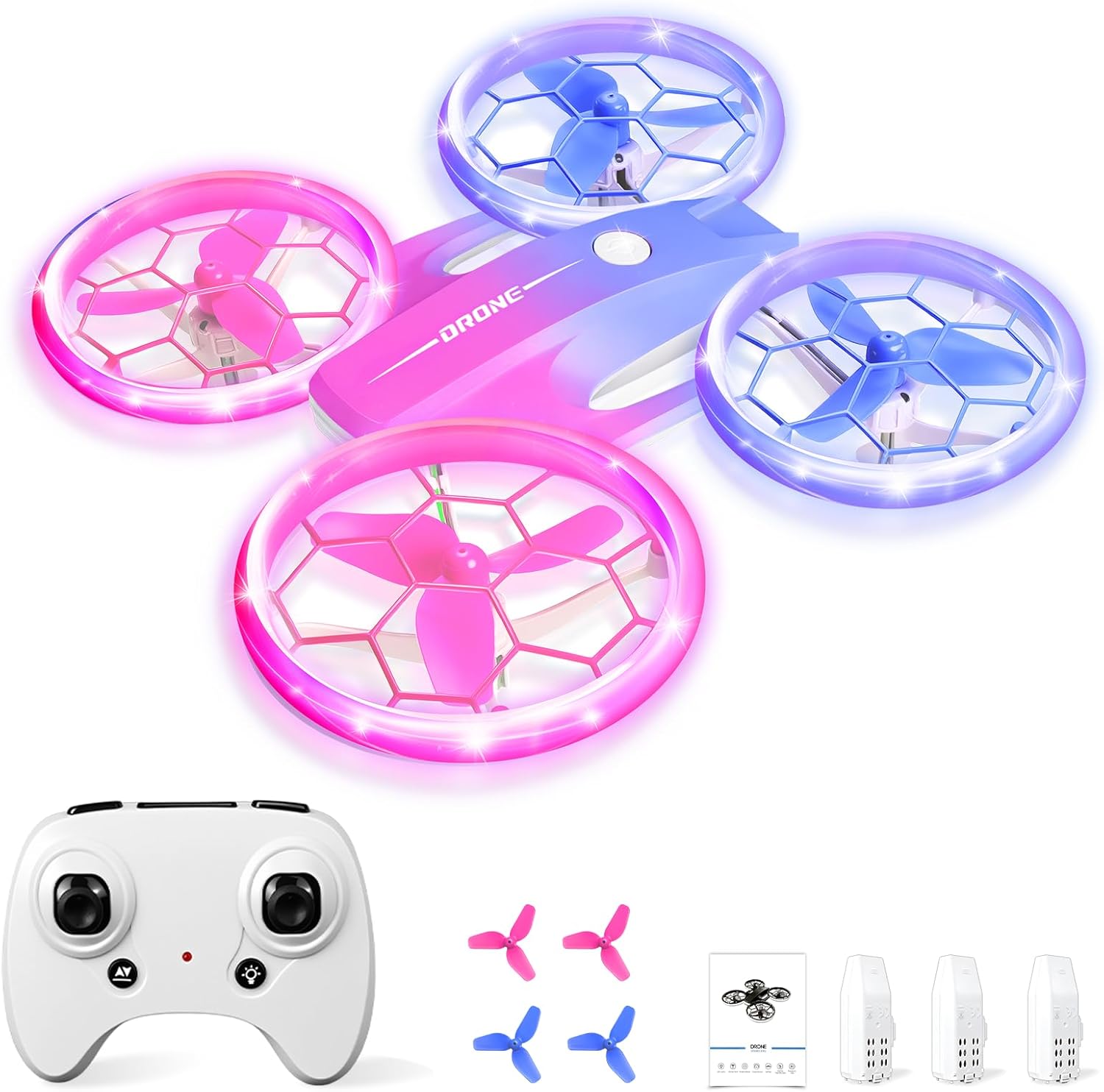 Charmofun Mini Drohne für Kinder 3 Akku