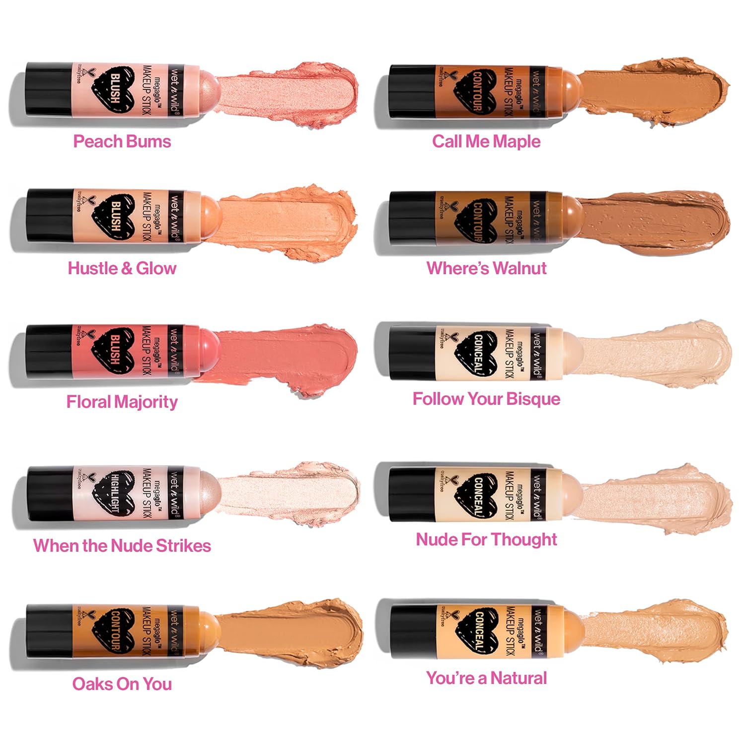 Thumbnail 4 de wet n wild MegaGlo Makeup Stick Nude For Thought 🎨