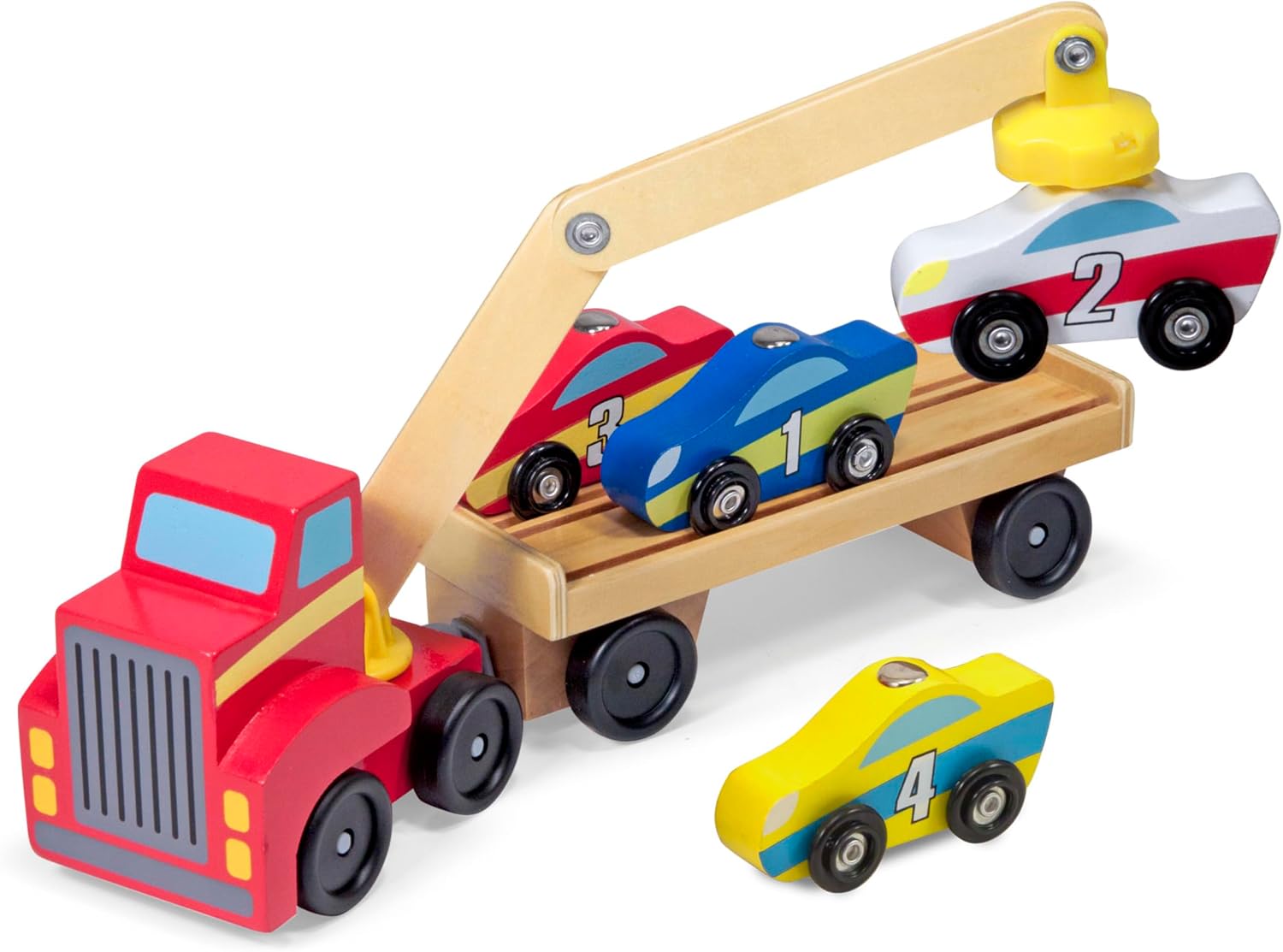 Detalle de Melissa & Doug Magnetic Car Loader 3+