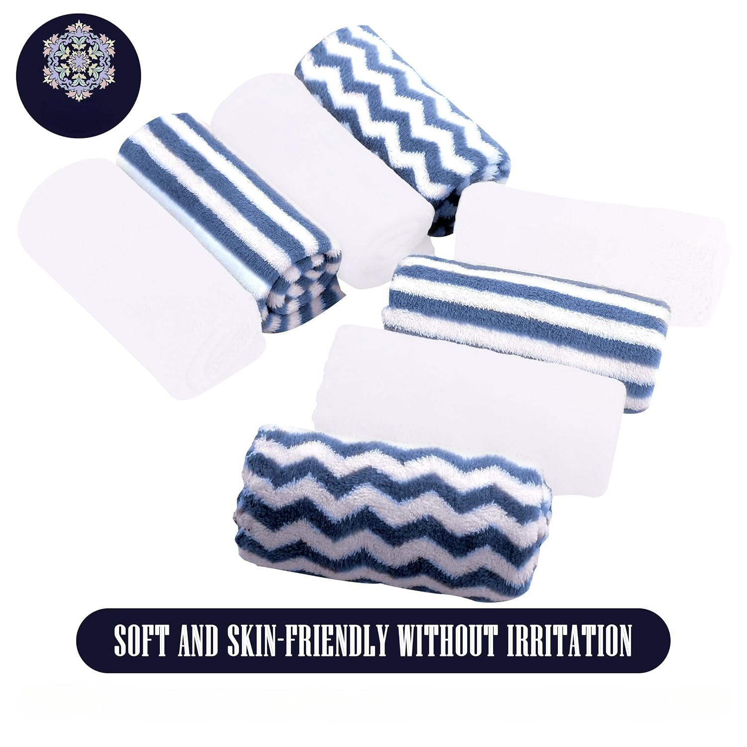 Detalle 2 de Baby Burp Cloths, 16 x 12 Inch