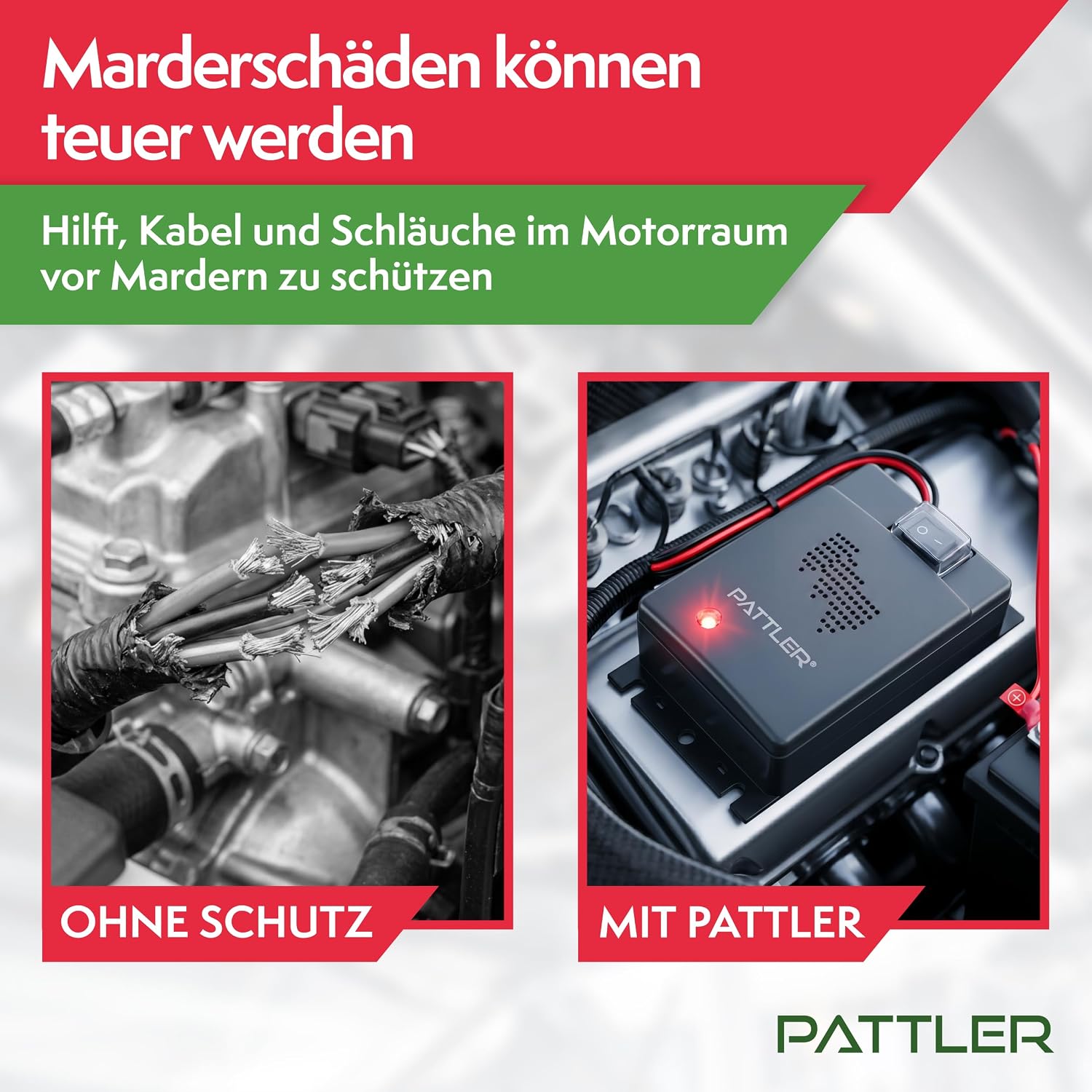 Detalle 2 de PATTLER Marderschreck Auto 60 m²