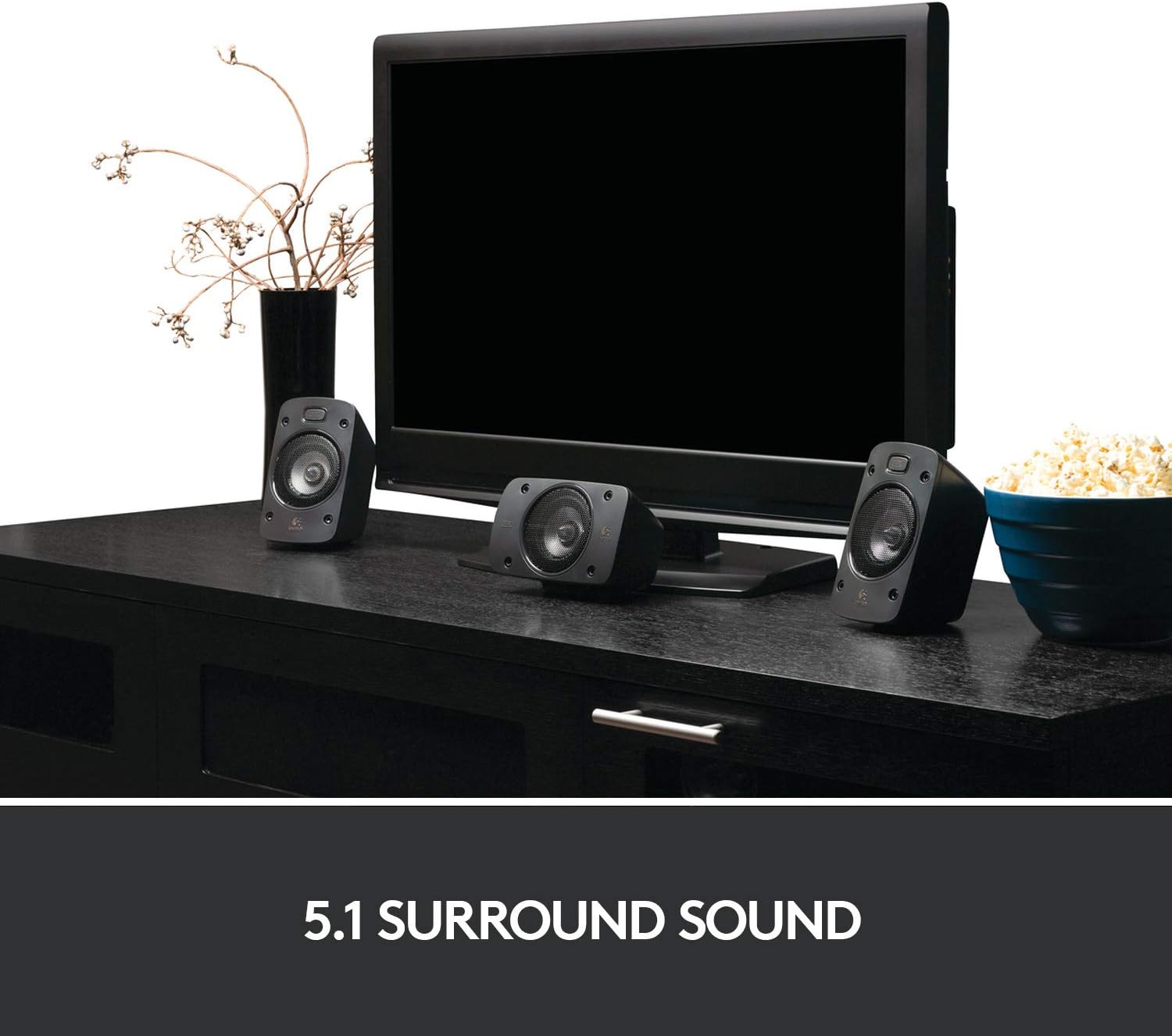 Thumbnail 1 de Logitech Z906 5.1 Surround Sound Speaker System (THX, Dolby & DTS certified) for PC, PS4, Xbox and more