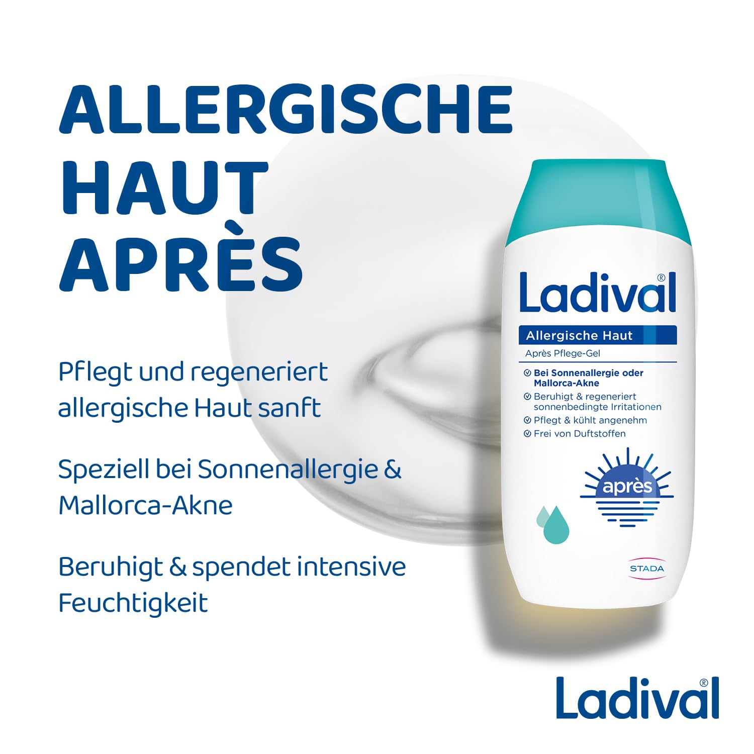 Thumbnail 4 de Ladival Allergische Haut Après Pflege-Gel – After Sun Repair, 200 ml