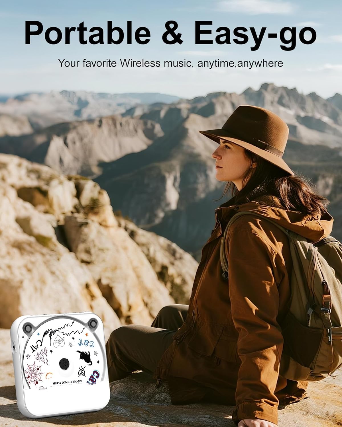 Thumbnail 5 de ENVYCLOUD CD Player Portable 6h