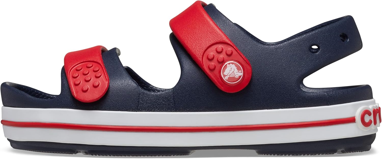 Detalle de Crocs Crocband Cruiser Sandal K: sandali estivi unisex per bambini e ragazzi