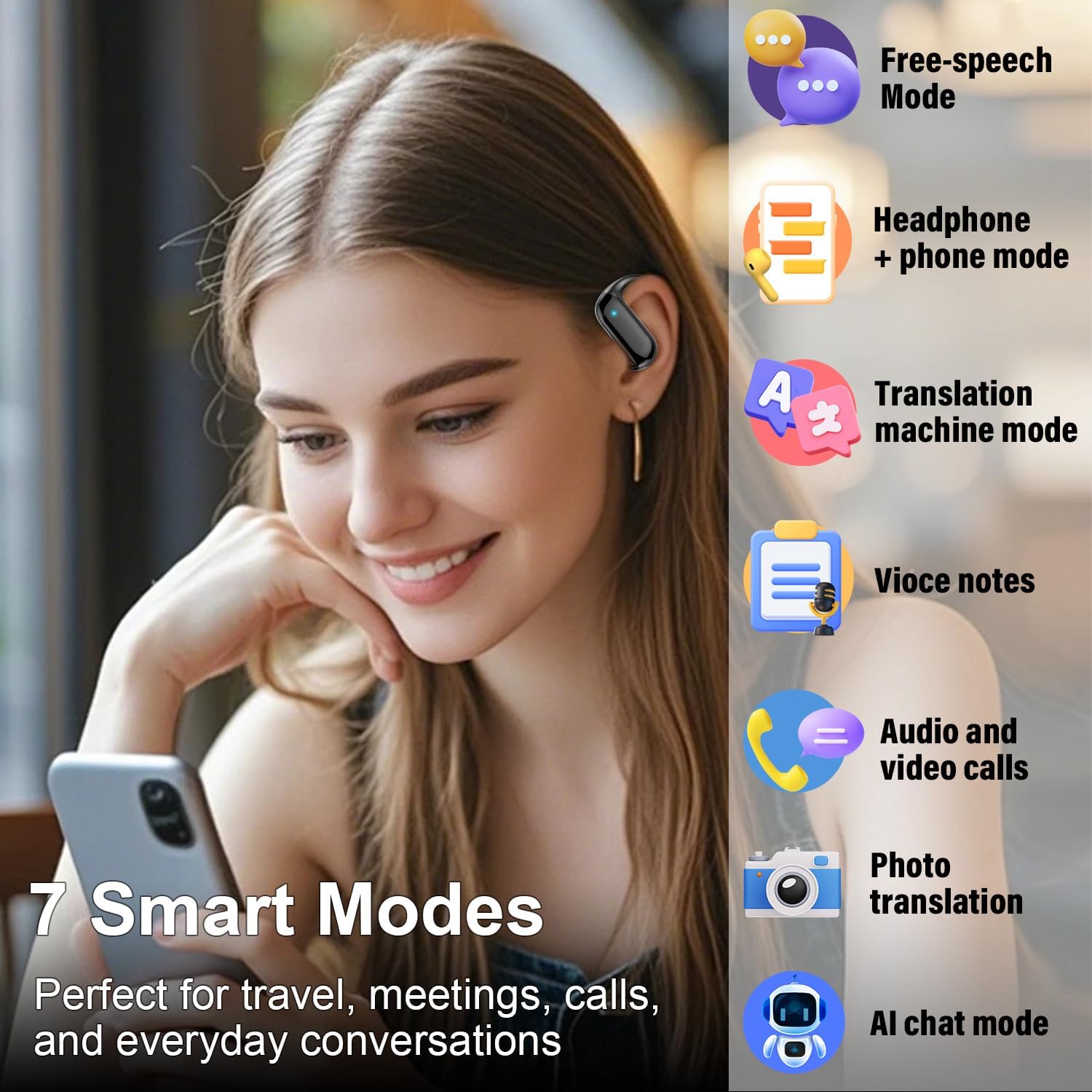 Detalle de DUSONLAP Translation Earbuds