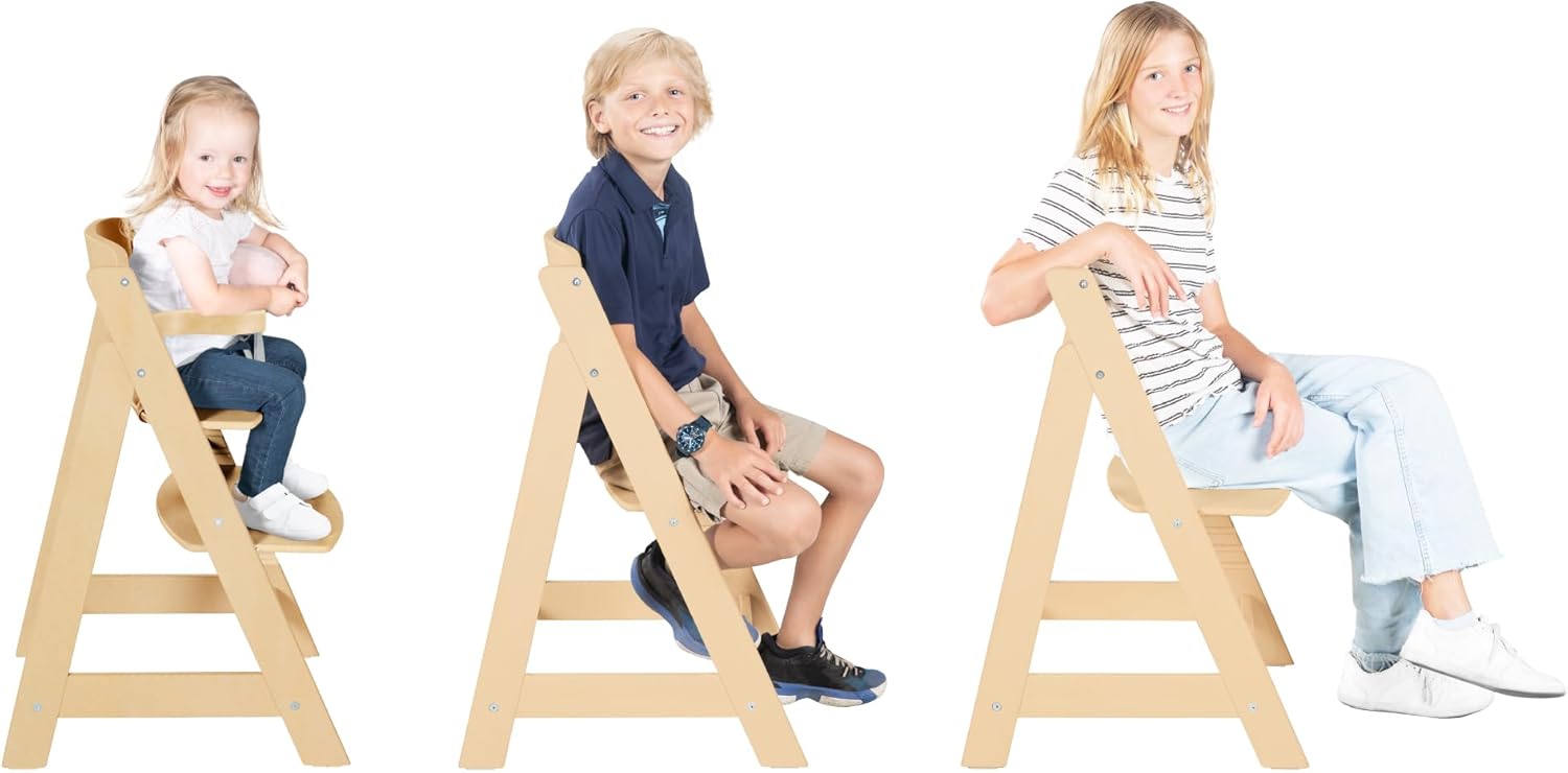 Thumbnail 5 de Roba Seggiolone Scalabile Sit Up III in Legno Naturale – Altezza Regolabile, Sicurezza 3 Punti, fino a 50 kg