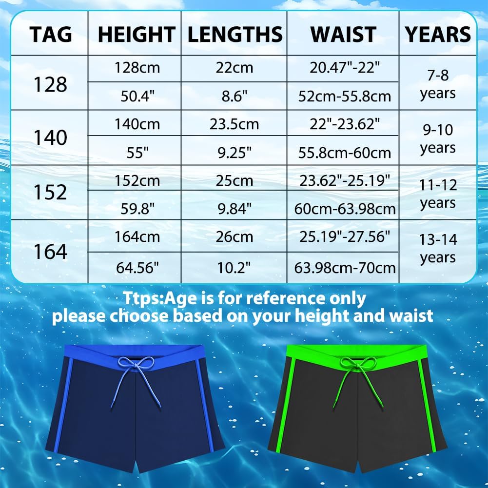 Detalle 2 de AYESY pantaloncini bagno bambino 7-14 anni