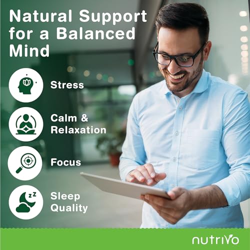 Thumbnail 7 de Nutrivo L Theanine 400mg | 120 Vegan Capsules – UK Made 4-Month Supply