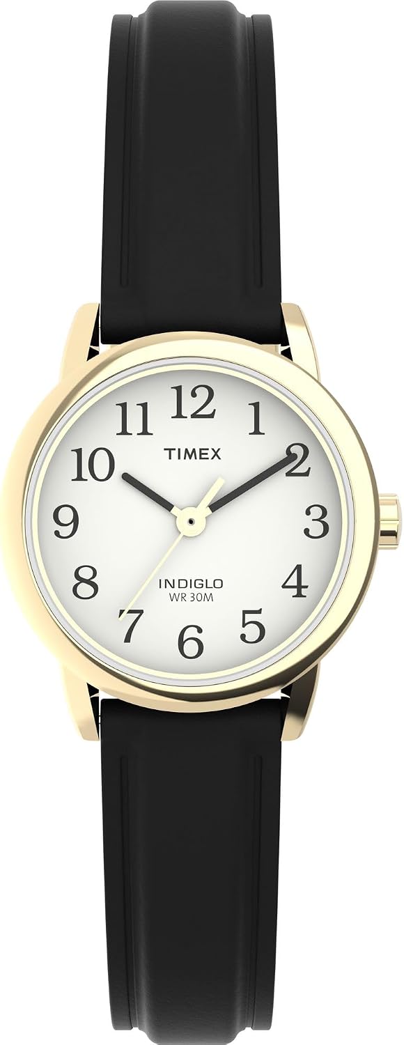 Detalle de Timex Women's Easy Reader 25mm Leather Strap Watch
