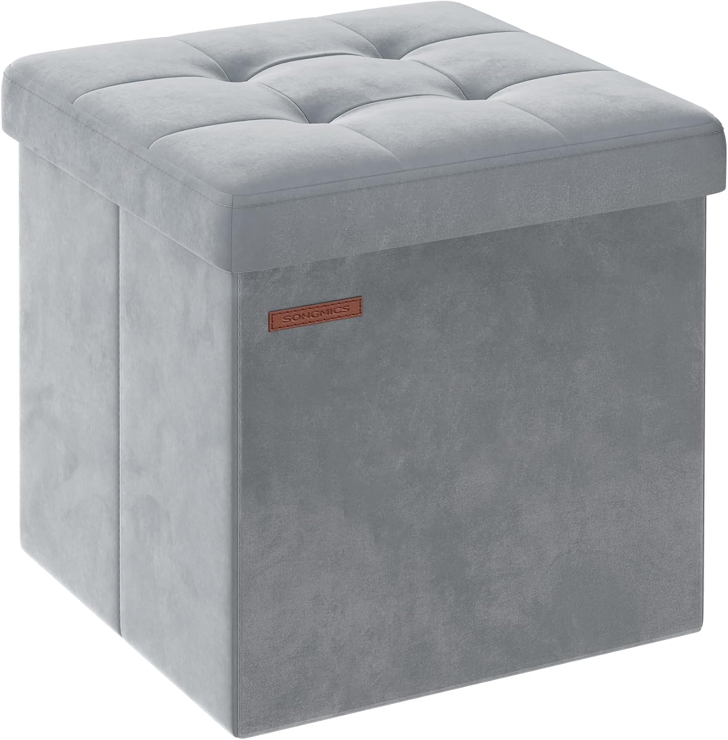 SONGMICS LSF227G02 pouf cassapanca 38 x 38