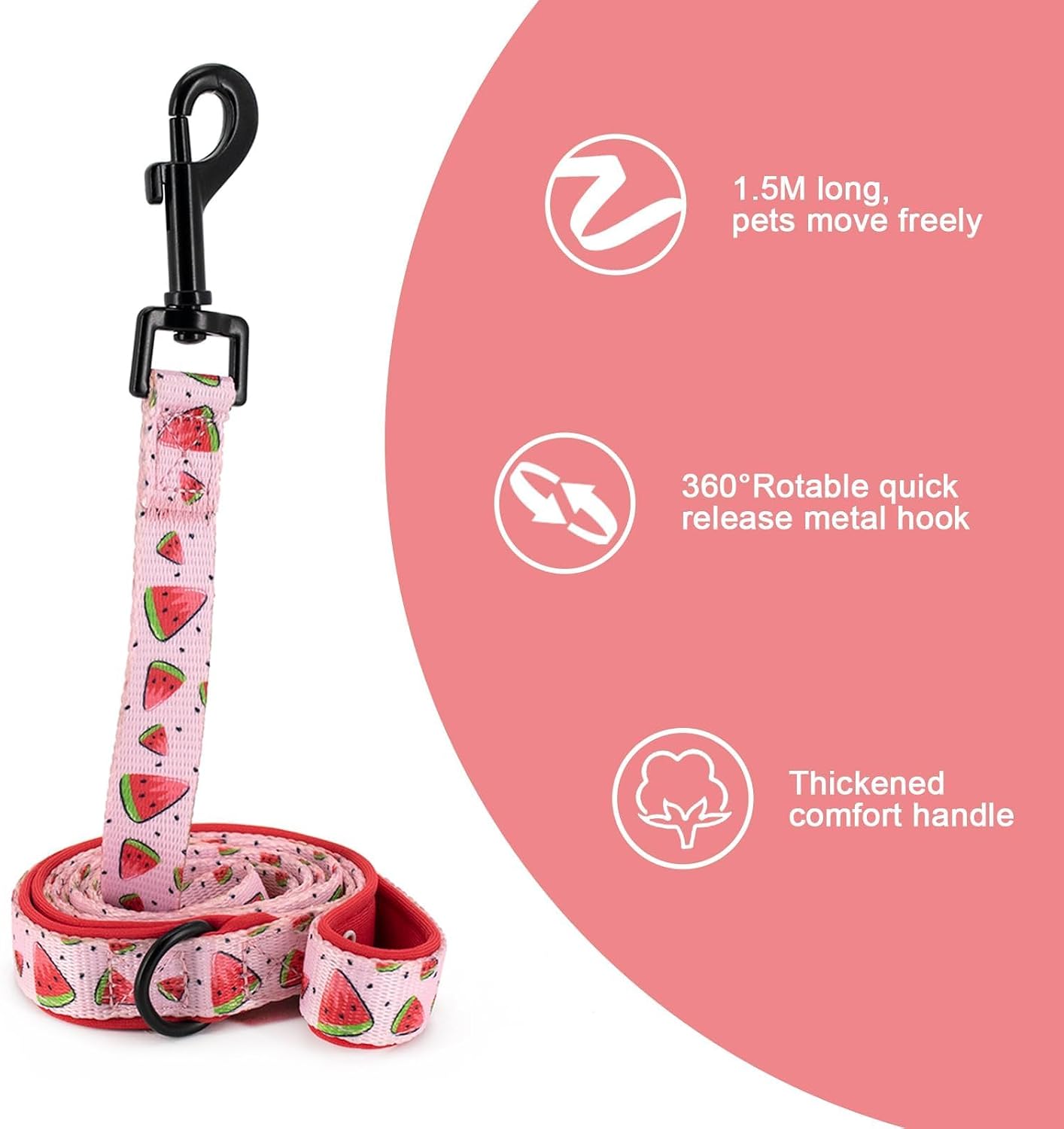 Detalle 2 de Coowone Dog Harness and Leash Set, Neoprene
