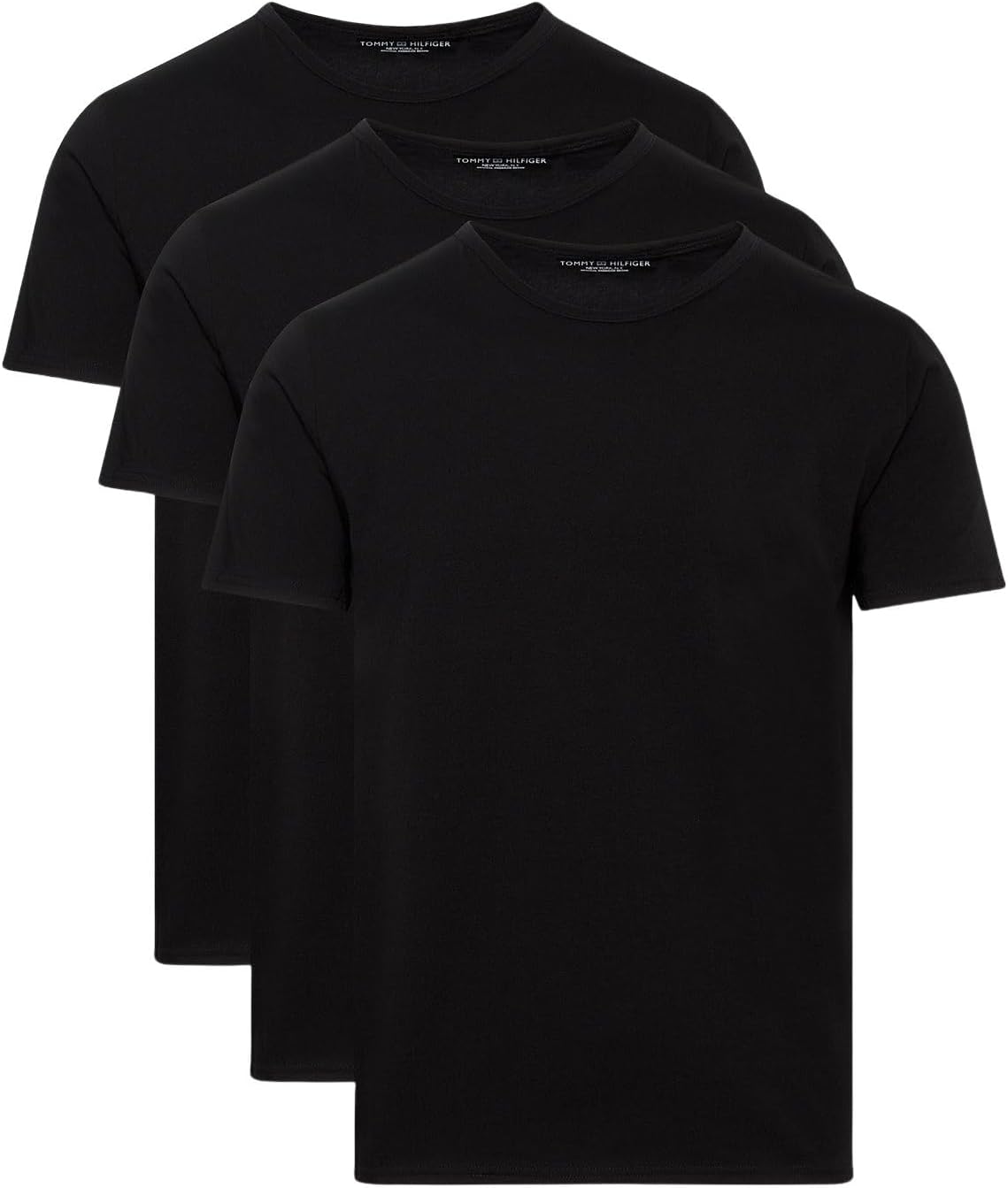 Thumbnail 6 de Tommy Hilfiger Herren 3er Pack T-Shirts Kurzarm Stretch Rundhalsausschnitt