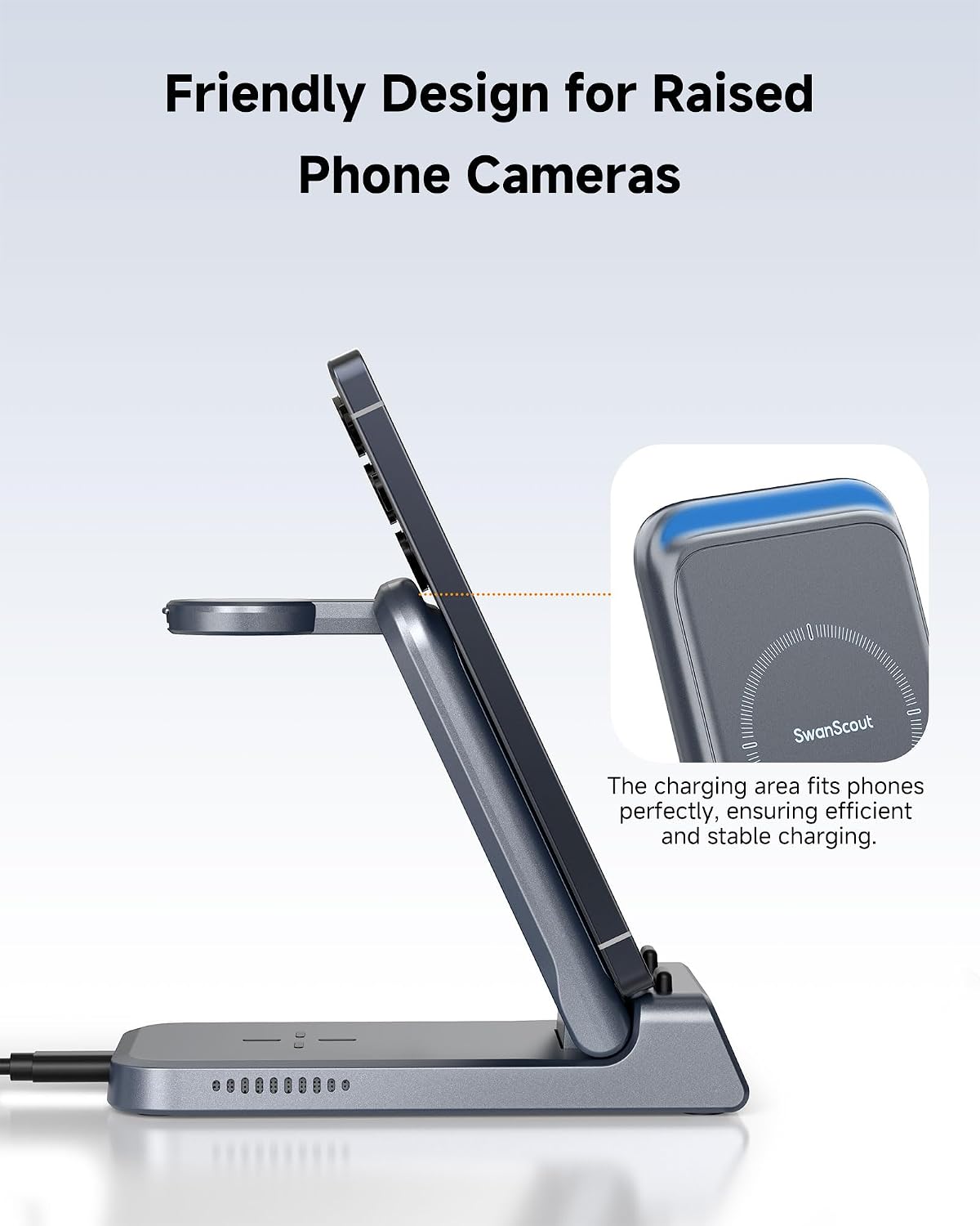 Thumbnail 5 de Station de charge induction 3 en 1 703S