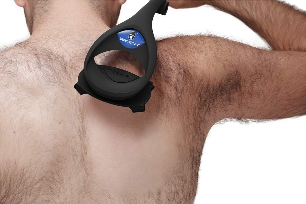 Detalle 2 de BAKBLADE 2.0 PLUS Back Hair Removal and Body Shaver (DIY) – long handle for wet or dry shaving