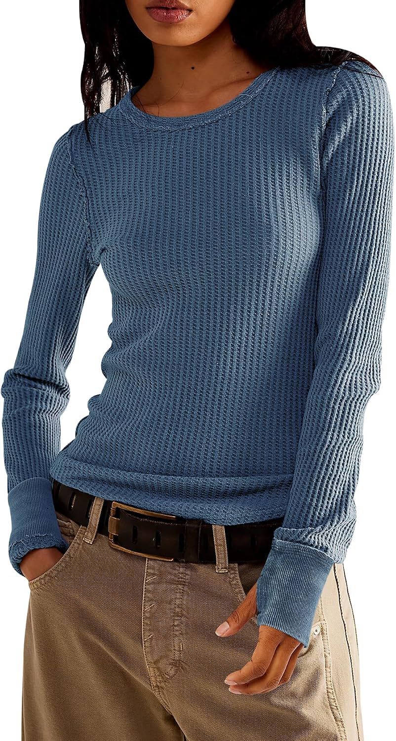 Thumbnail 6 de morhuduck Women's Waffle-Knit Top in Cotton