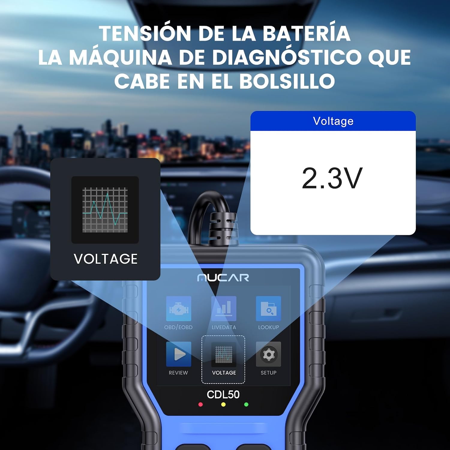 Thumbnail 6 de mucar CDL50 OBD2 Diagnosis coche