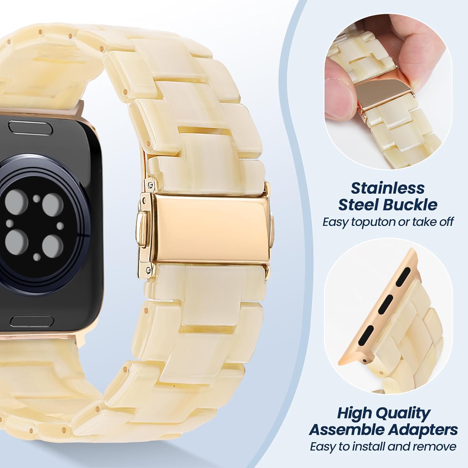 Thumbnail 1 de HOPO Apple Watch Band for Ultra to Series 1