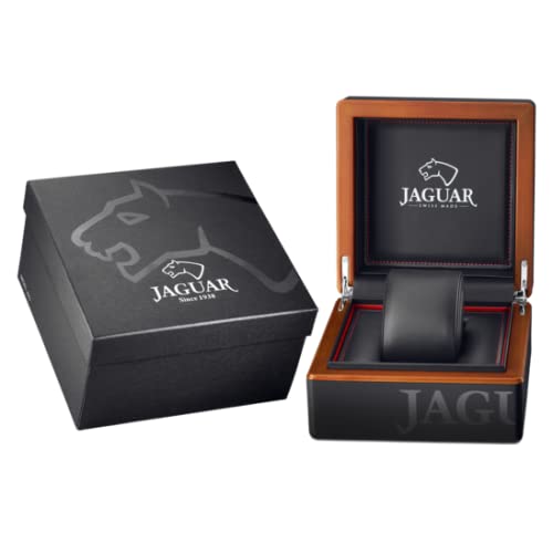Detalle de Jaguar Executive J863/B: reloj de hombre en acero con cristal de zafiro