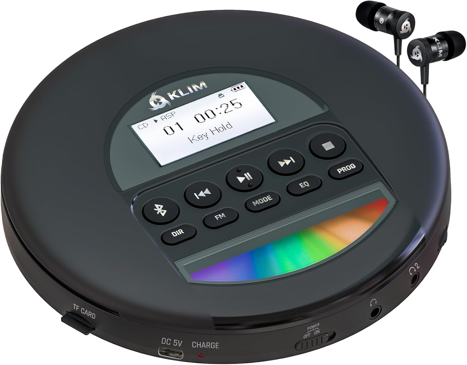 KLIM Nomad Lecteur CD portable 📀