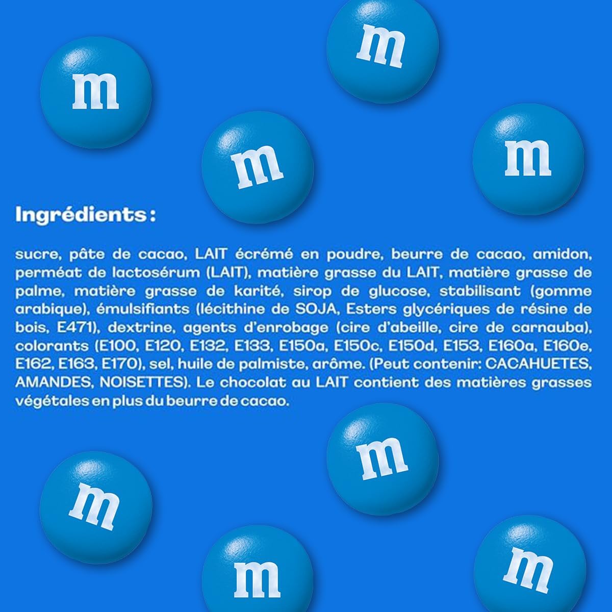 Thumbnail 2 de M&M'S couleur bleue au chocolat au lait – Sachet vrac 1,5 kg pour DIY et événements