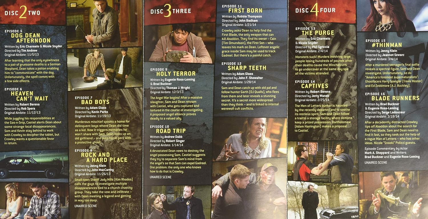 Thumbnail 3 de Supernatural: Season 9 (Bilingual) DVD, 6-Disc NTSC Set