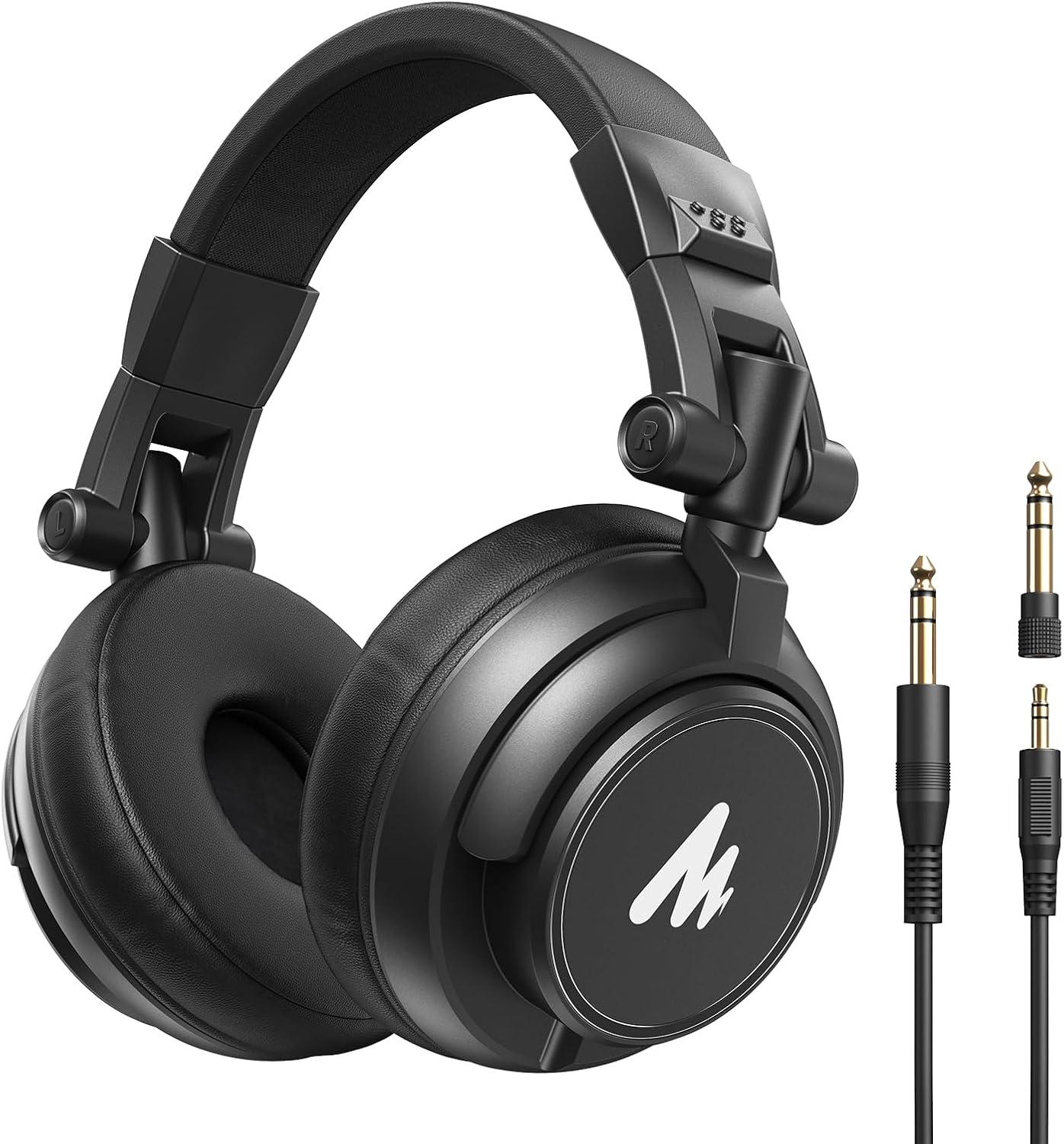Detalle de MAONO MH601 Wired Studio Headphones with 50mm Drivers and Detachable Cable