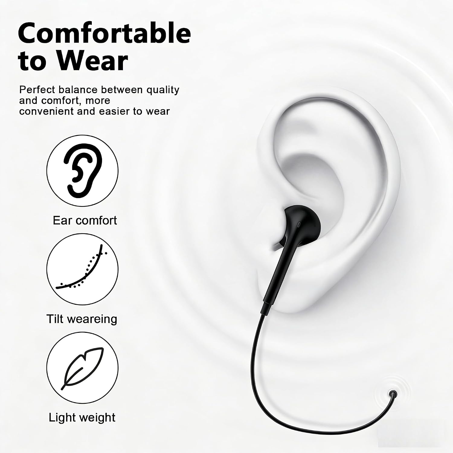 Detalle 2 de MFi-Certified USB-C Earbuds, 2-Pack