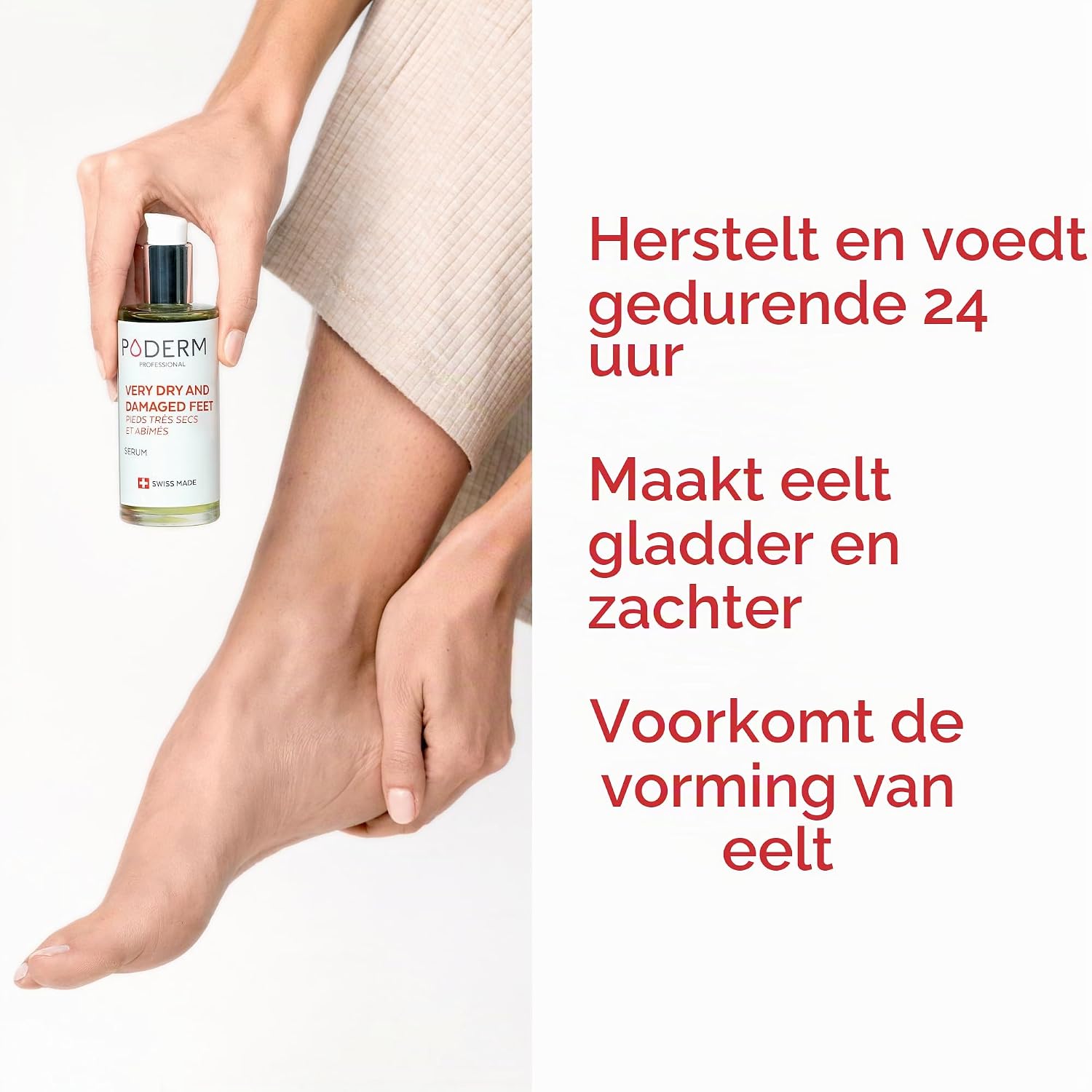 Thumbnail 1 de PODERM Very Dry and Damaged Feet voetserum, 75 ml, Swiss Made