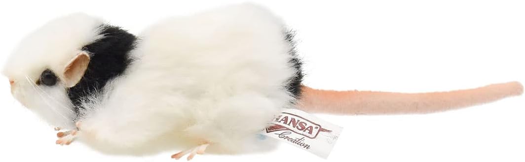 Detalle 2 de Hansa BH8139 パンダマウスのぬいぐるみ リアルな動物デザイン 9×4×4cm