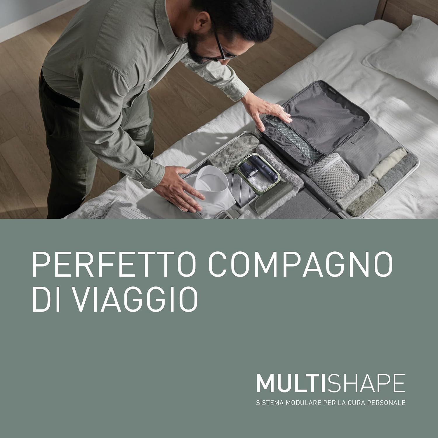 Thumbnail 3 de Panasonic ER-CFC1-A503 MULTISHAPE: Testina per pedicure in microceramica, rullo di precisione e manico impermeabile