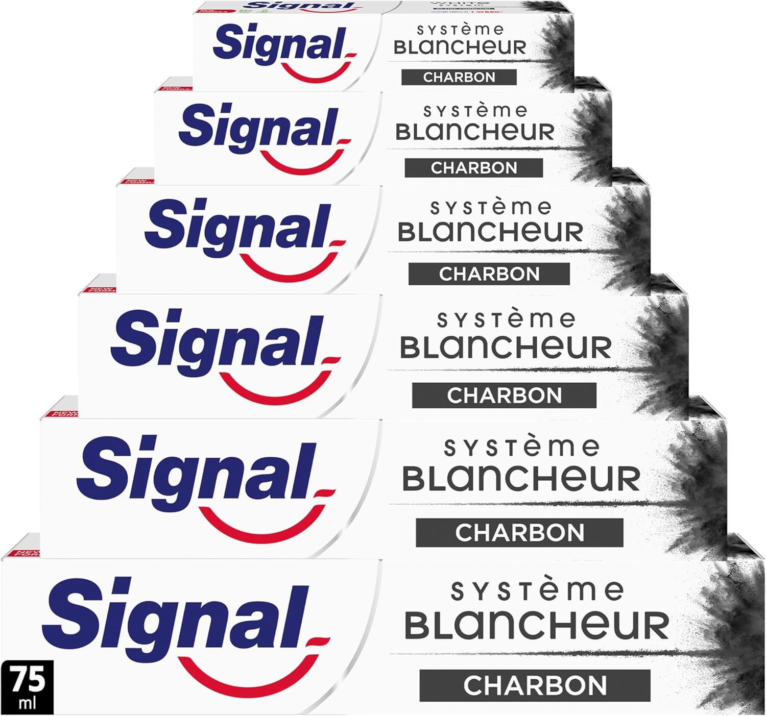 Signal Système Blancheur Charbon Actif 75 ml