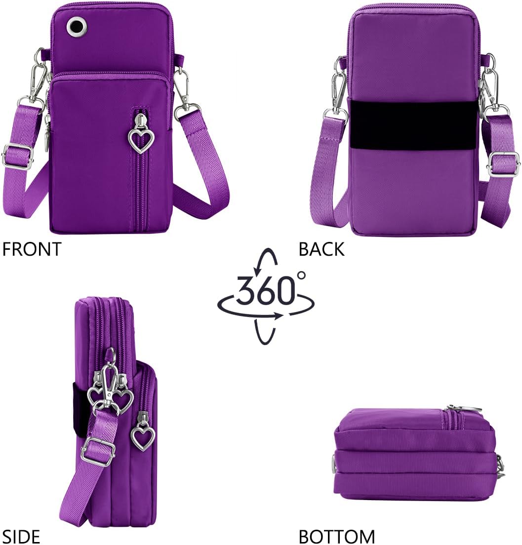 Thumbnail 5 de Aucuu Petit Sacoche Téléphone 7'' Bandoulière Réglable