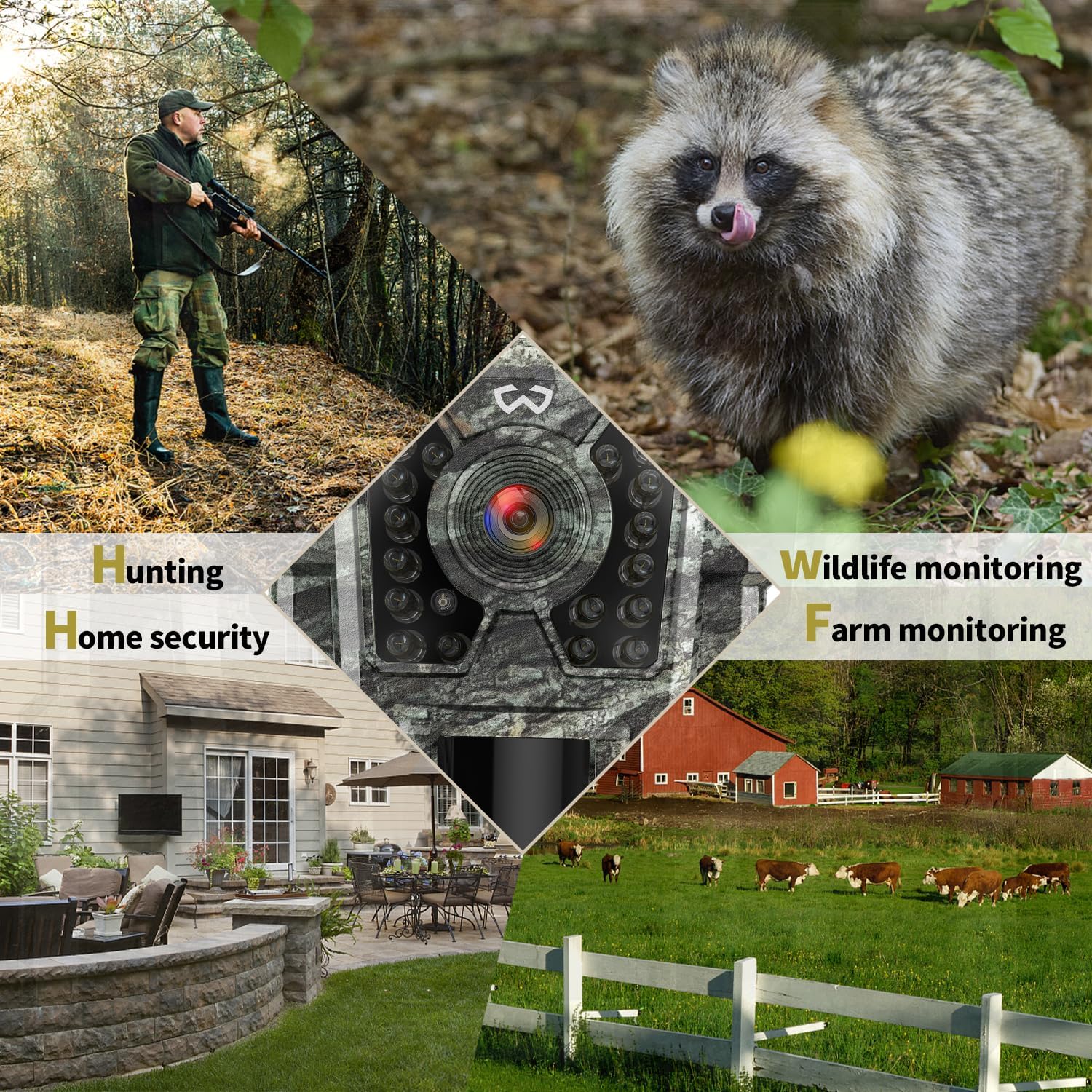 Thumbnail 5 de WOSODA Mini Trail Camera 24MP