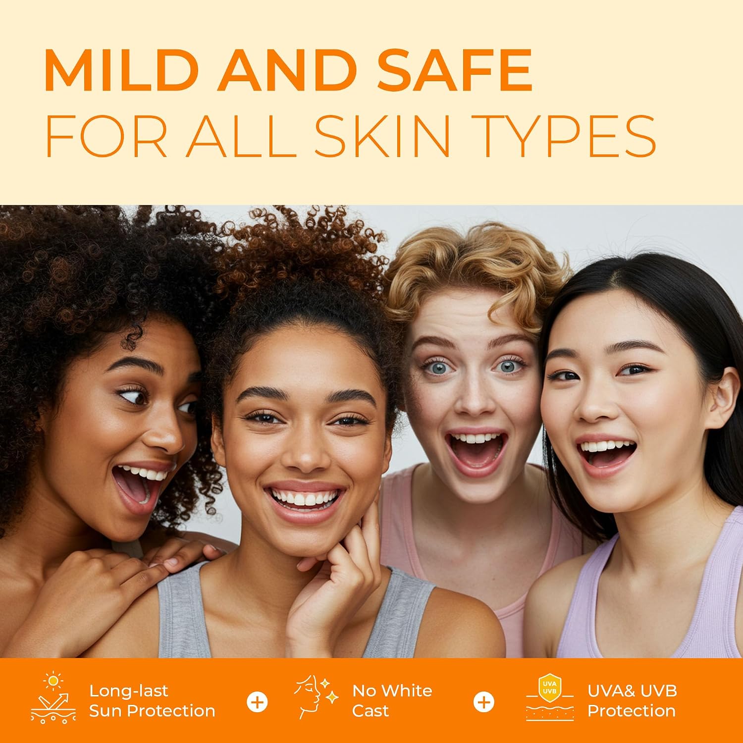 Detalle de Beef Tallow Sunscreen SPF 50 with Mineral – Instant, Non-Greasy Zinc Oxide Sunblock (3 Fl oz / 85g)