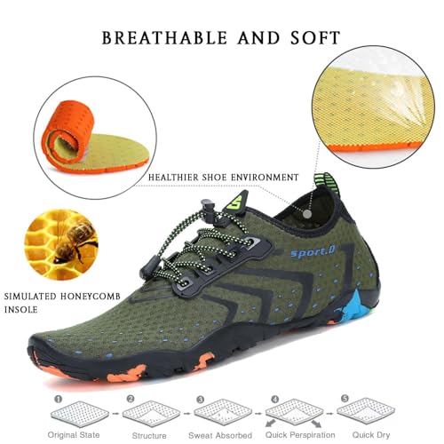 Detalle 2 de SAGUARO Water Shoes for Women and Men: Quick-Dry Aqua Shoes for Beach, Swim and Surf