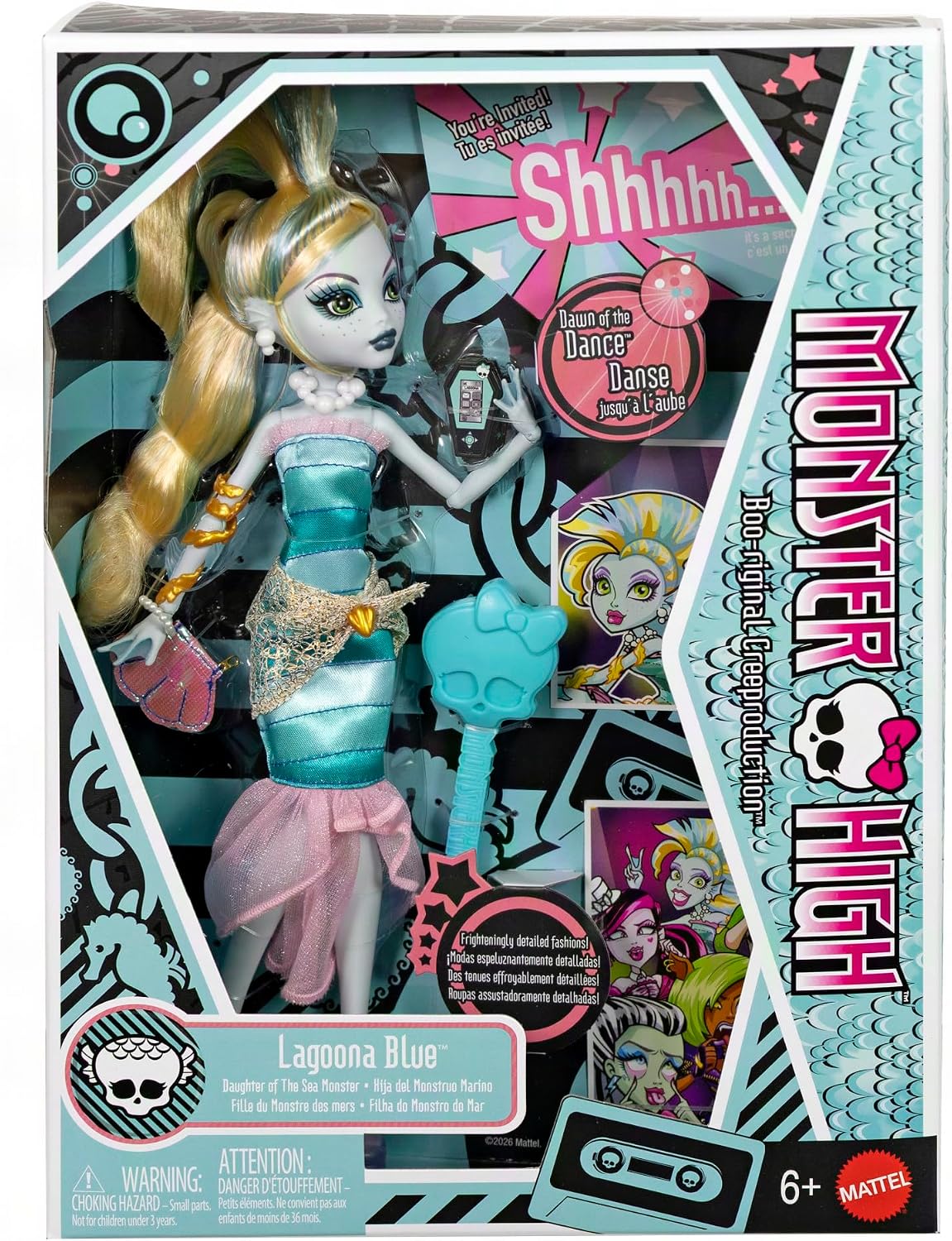 Detalle 2 de Monster High Dawn of The Dance Lagoona Blue – Muñeca Creeproduction