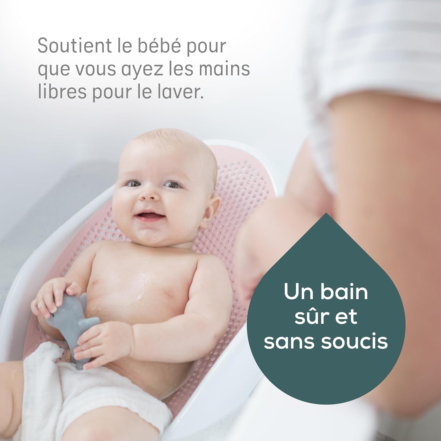Thumbnail 3 de Babyhome et Bellemont Angelcare Transat de Bain Blanc — Hygiène et confort à portée de main